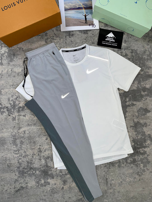 Nike White Miler X Grey Phenom Pants