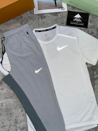 Nike White Miler X Grey Phenom Pants